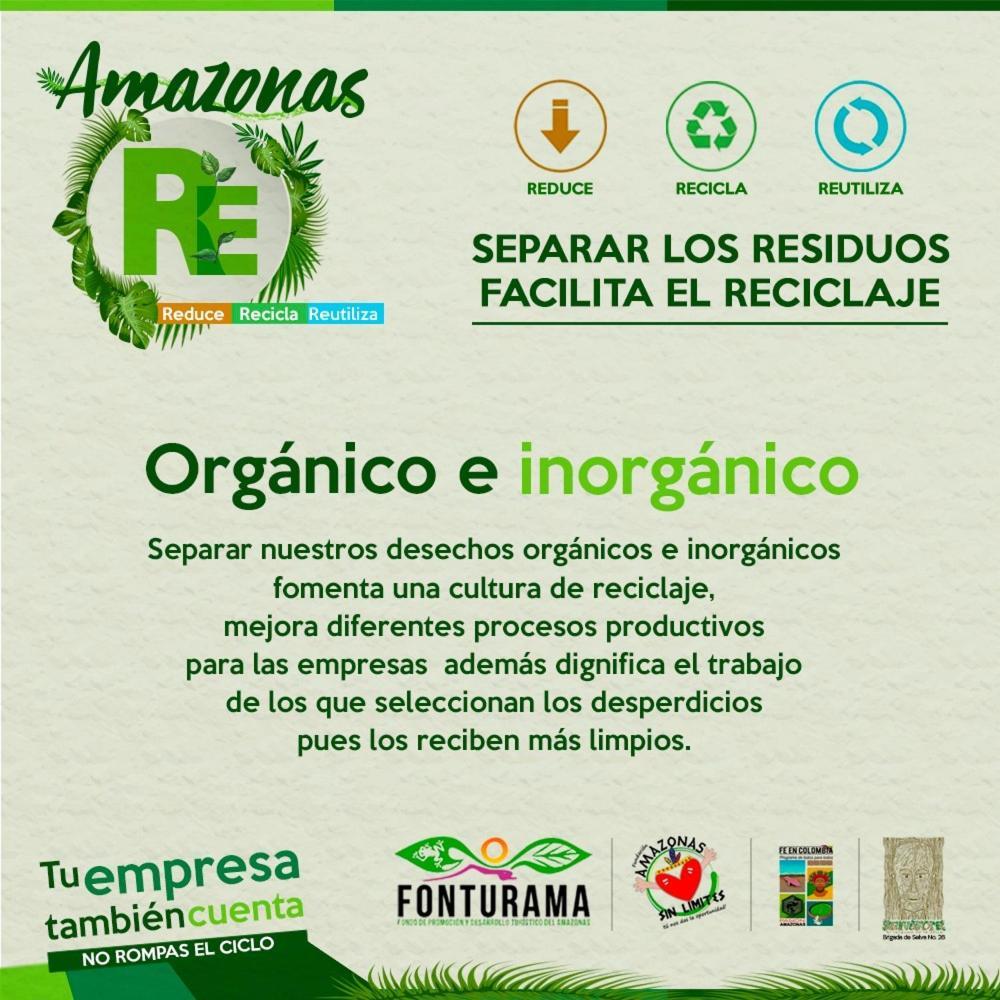 Eco Hotel El Refugio Boutique Leticia Bagian luar foto